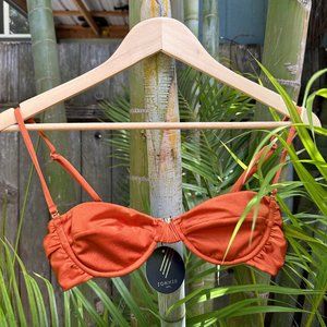 BRAND NEW SOLD OUT SOMMER SWIM- BALCONETTE BIKINI TOP & BRAZILIAN BIKINI BOTTOMS